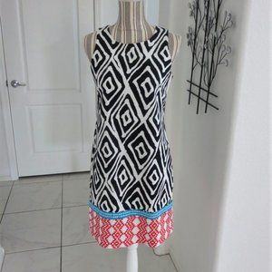 Maggy London Sleeveless Tribal Sheath Dress